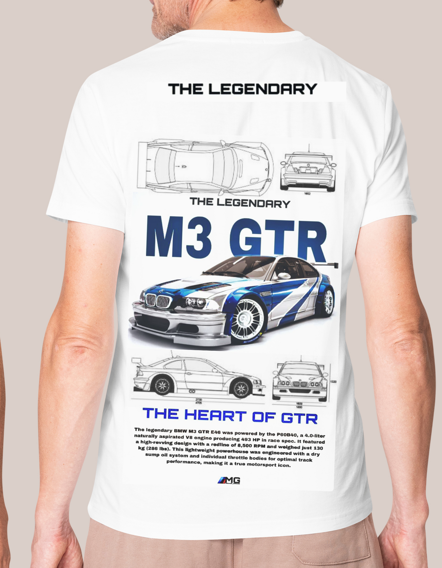 Legendary M3 GTR Heritage Tee – Virat Collectives