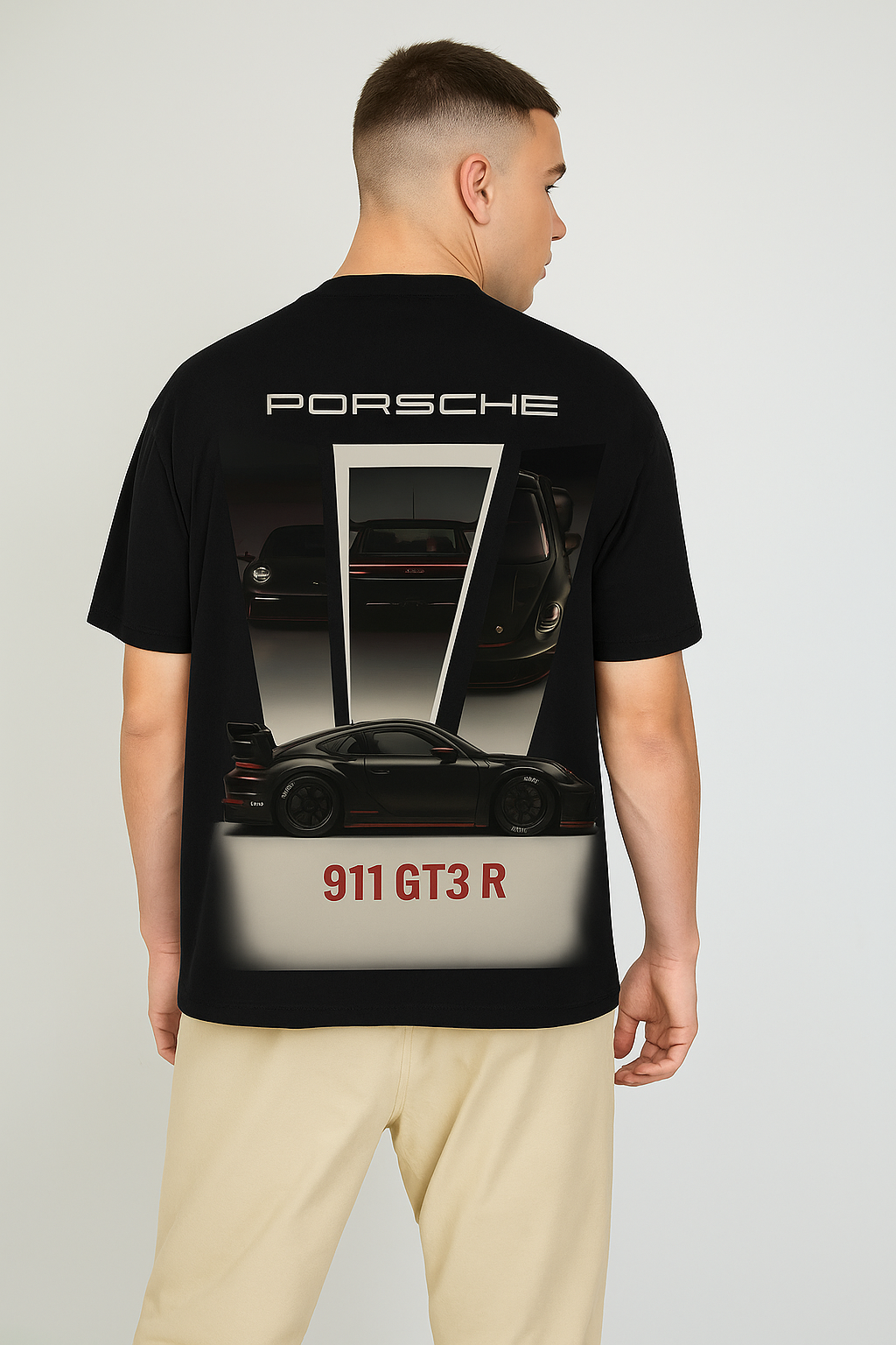 Porsche 911 GT3R Oversized Tee – Virat Collectives